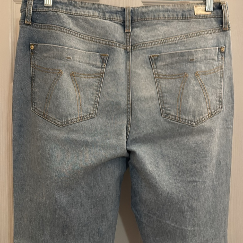 Seven 7 High Rise Bootcut Distressed Jean - Picture 3 of 4